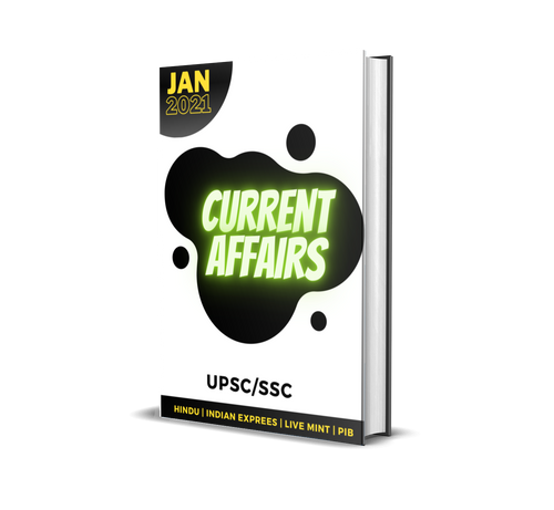 MAG Current Affairs  January  2021 for UPSC PDF