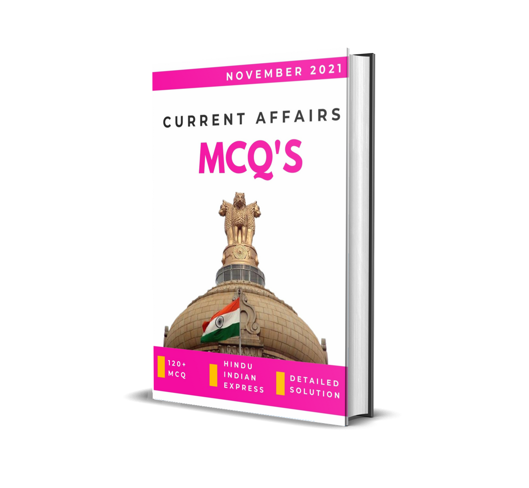 November Current Affairs 2021 for UPSC PDF