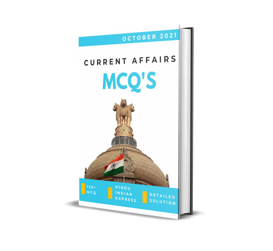 October Current Affairs 2021 for UPSC PDF